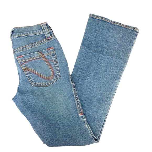 Vintage 90s Tommy Jeans Low Rise Bootcut Jeans Sz 3 - Picture 1 of 8